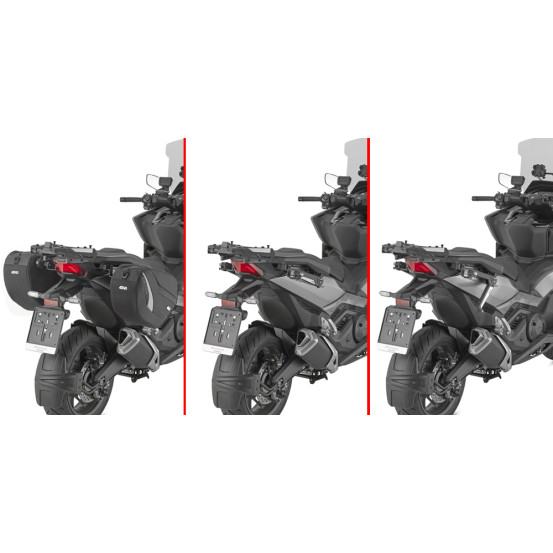 Support de sacoche cavalière Givi STL1188 - Honda X ADV 750 2021-2022 / Honda Forza 750 2021-2022
