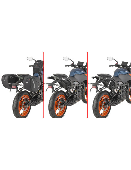 Support de sacoche cavalière Givi STL7720 - KTM 125 Duke 2025-2026 / KTM 390 Duke 2025-2026