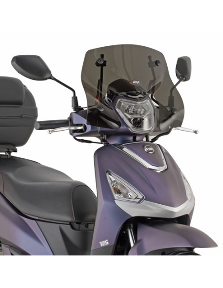 Bulle Givi 7057S 19 x 44 cm - Fumé