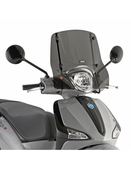 Bulle Givi 107S 26 x 41,5 cm - Fumé