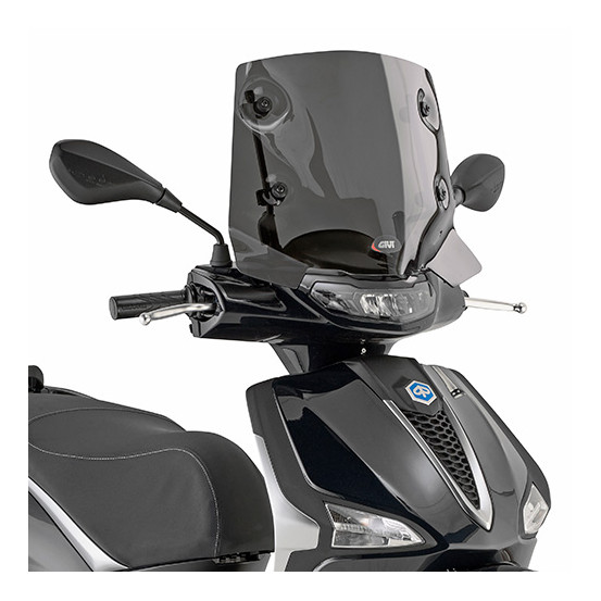 Bulle Givi Piaggio Liberty 50 125 150 2025 - 2026 - Fumé