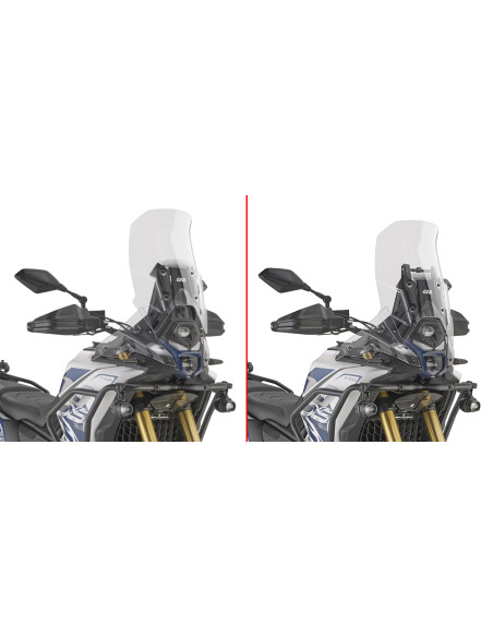 Bulle Givi Voge Valico 800 Rally - Incolore
