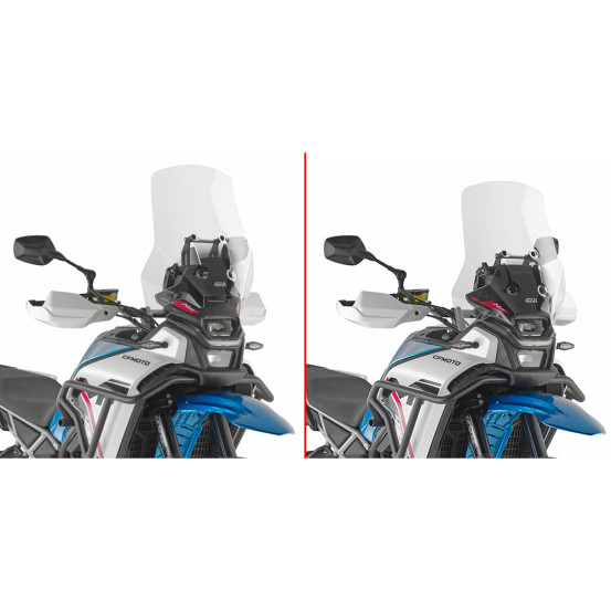 Bulle Givi CFMoto 450 MT 2024 - 2026 - Incolore