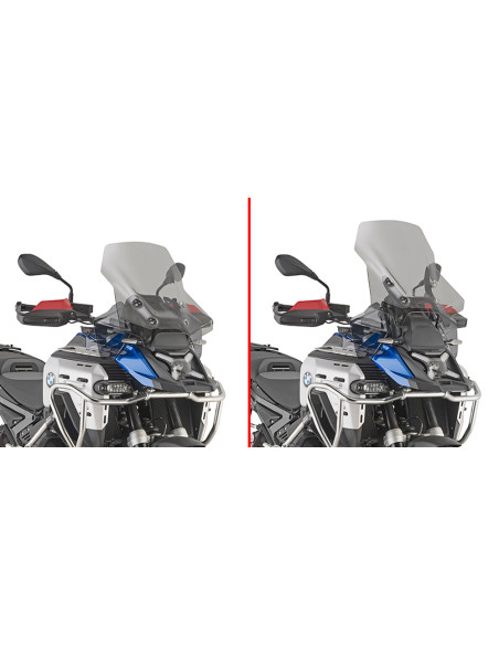Bulle Givi BMW R 1300 GS Adventure 2025 - 2026 - Fumé