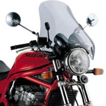 Bulle Givi A34 - universel avec 4 points de fixation - fumé 49 x 50 cm