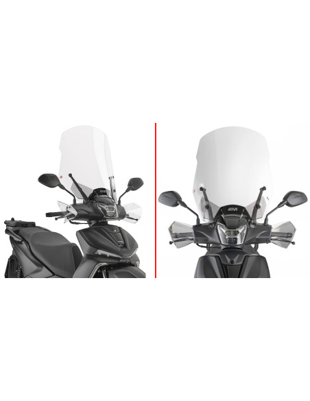 Bulle Givi Voge SR16 125 200 2025 - 2026 - Incolore