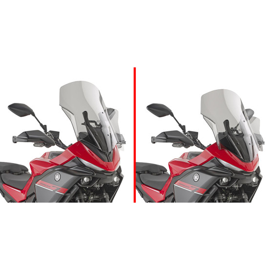 Bulle Givi D2177S 55,5 x 46 cm - Fumé