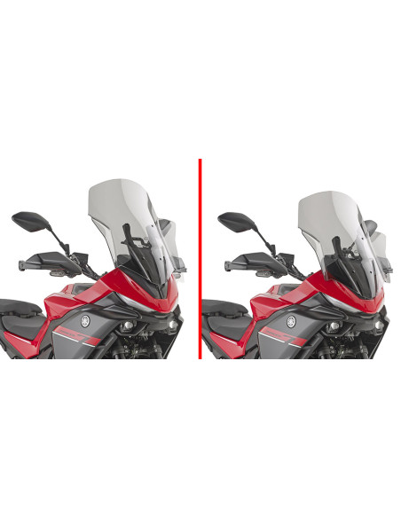 Bulle Givi D2177S 55,5 x 46 cm - Fumé