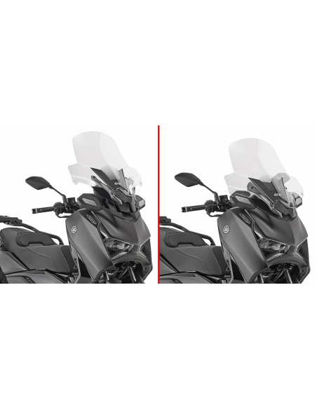 Bulle Givi Yamaha X Max 300 Tech Max 2025 - 2026 - Incolore