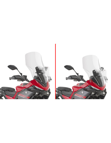 Bulle Givi D2177ST 64,5 x 49 cm - Incolore