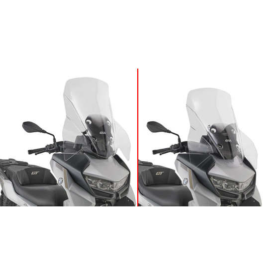 Bulle Givi BMW C 400 GT 2025 - 2026 - Incolore