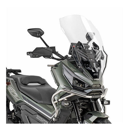 Bulle Givi 7604DT - incolore - 73 x 45 cm - Zontes 368 G