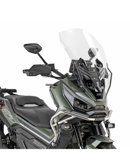 Bulle Givi 7604DT - incolore - 73 x 45 cm - Zontes 368 G