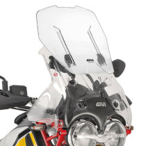 Bulle Givi AIRFLOW Moto Guzzi V85 TT 2019 - 2022 - Incolore