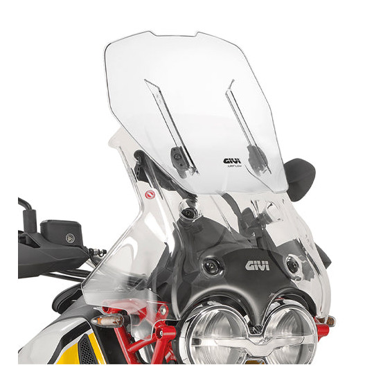 Bulle Givi AIRFLOW Moto Guzzi V85 TT 2019 - 2022 - Incolore