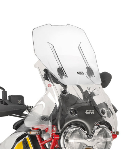 Bulle Givi AIRFLOW Moto Guzzi V85 TT 2019 - 2022 - Incolore