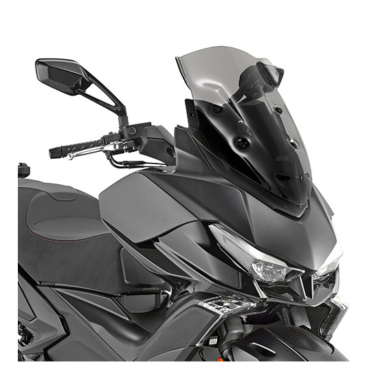 Bulle Givi Kymco Xciting VS 400 2024 - 2026 - Fumé