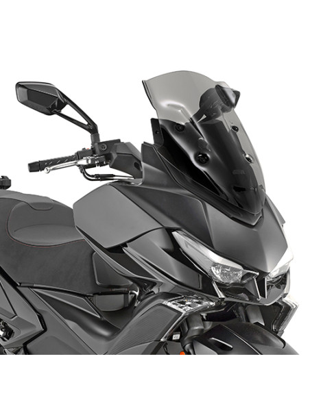 Bulle Givi Kymco Xciting VS 400 2024 - 2026 - Fumé