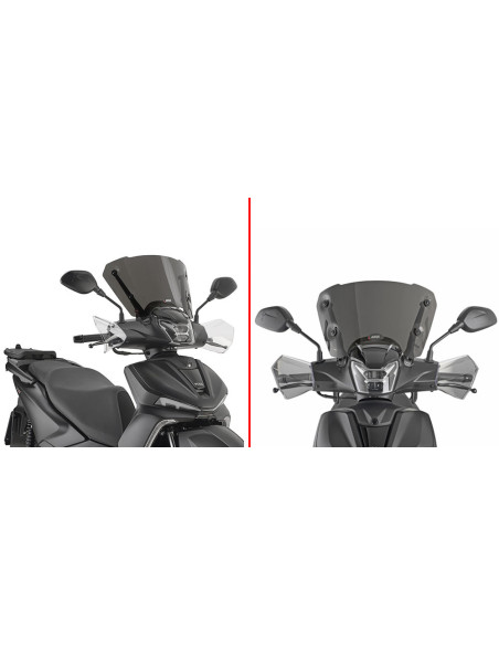 Bulle Givi Voge SR16 125 200 2025 - 2026 - Fumé