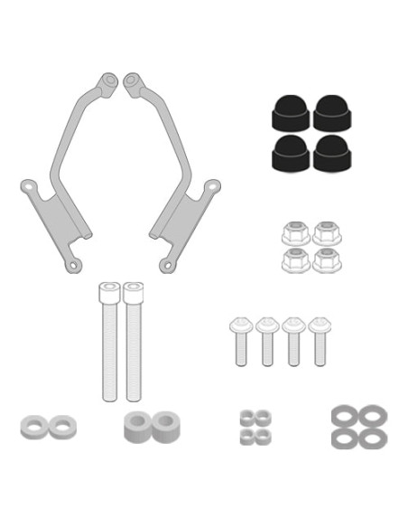 Kit de fixation pour bulle / saute-vent Givi A1215A - Honda CB 1000 Hornet 2025-2026