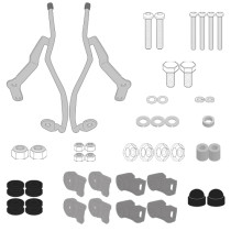 Kit de fixation pour bulle / saute-vent Givi A7074A - SYM BWT 125 E5