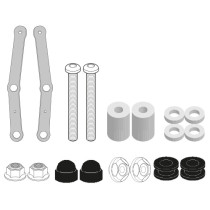 Kit de fixation pour bulle / saute-vent Givi D9259KIT - Voge SR1 125 2023-2026
