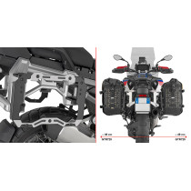 Support Givi Monokey CAM-SIDE PL5146CAM pour montage sur support d'origine BMW R 1300 GS Adventure 2025-2026