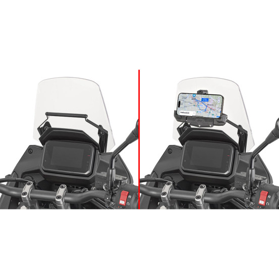 Support téléphone Givi FB1220 Honda XL 750 Transalp 2025 - 2026
