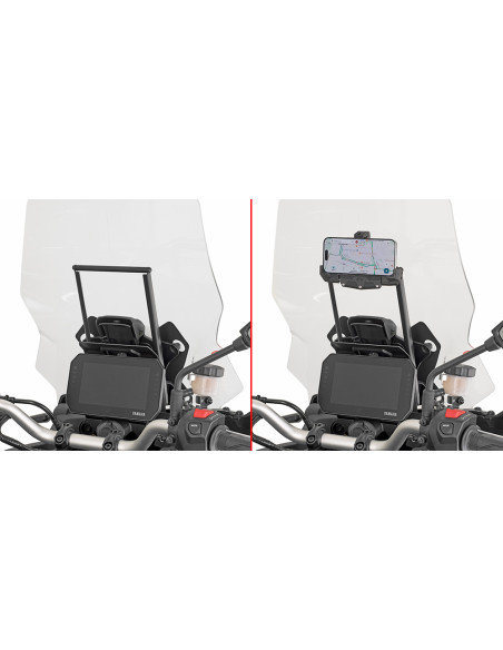 Support téléphone Givi FB2175 Yamaha Tracer 9 Tracer 9 GT Tracer 9 GT 2025 - 2026