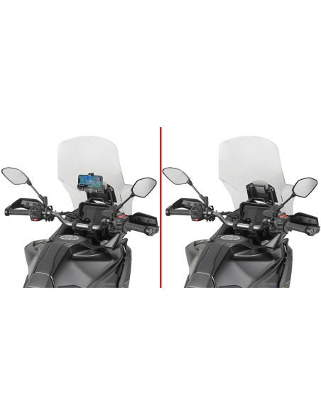 Support téléphone Givi FB2179 Yamaha Tracer 7 GT 2025 - 2026