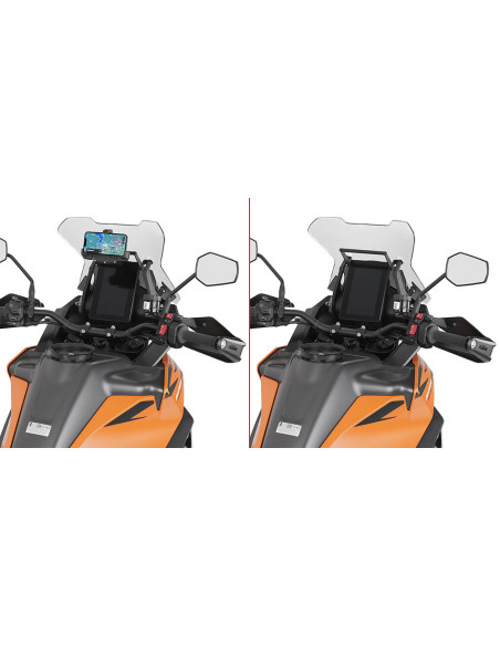 Support téléphone Givi FB7719 KTM 1390 Super Adventure S 1390 Super Adventure S EVO