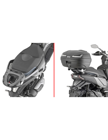 Support top case Givi Monokey - Monolock SR7070 SYM Adx 300 2024 - 2025
