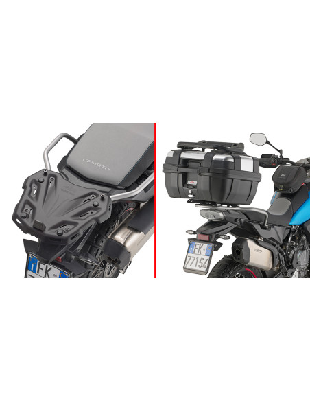 Support top case Givi Monokey - Monolock SR9227 CFMoto 800 MT X 2025 - 2026