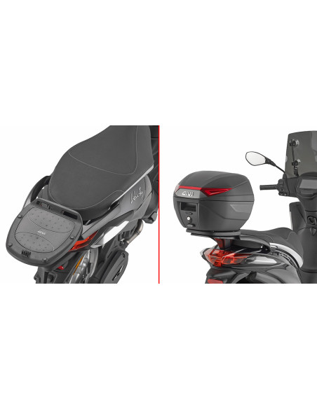 Support top case Givi Monolock SR5623 Piaggio Liberty 50 125 150 2025 - 2026