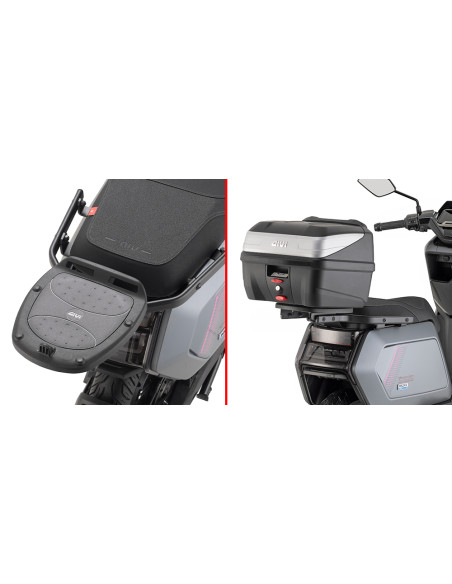 Support top case Givi Monolock SR8965 NIU Nqix 150 Nqix 300 Nqix 500 2025 - 2026