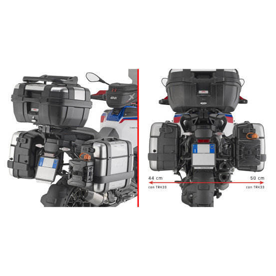 Supports valises Givi Monokey PLO5146MK BMW R 1300 GS Adventure 2025 - 2026