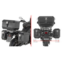 Supports valises Givi Monokey PLO9227MK CFMoto 800 MT X 2025 - 2026