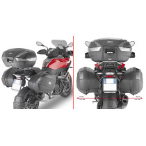 Supports valises Givi PLX5137 - spécifiques V35 - V37 MONOKEY SIDE - BMW F 900 XR 2020-2022