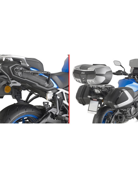 Supports valises Givi PX3128 - spécifiques MONOKEY TECH 3 - Suzuki GSX S1000 GX 2024-2025