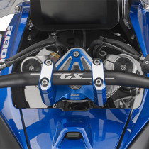 Rehausse de guidon Givi usiné dans la masse - Bleu - BMW R 1300 GS - Adventure 2