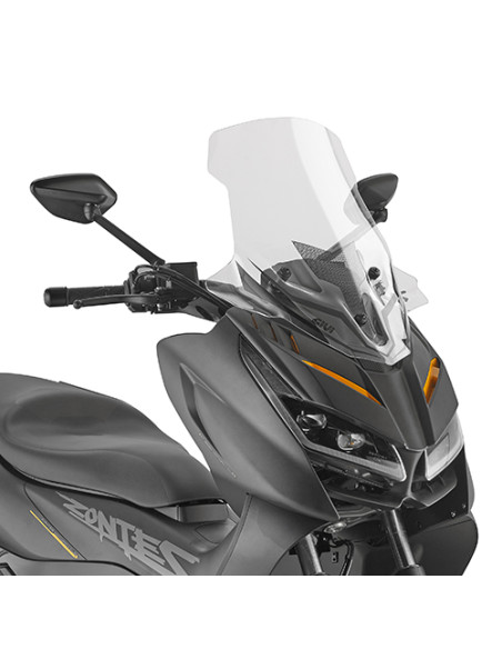 Bulle Givi 7606DT - incolore - Zontes 368 D