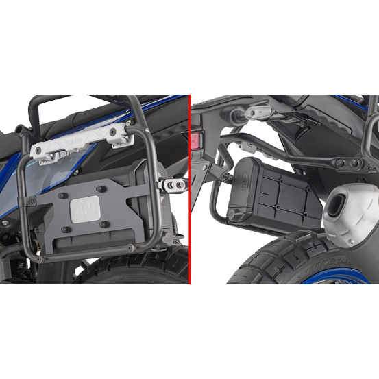 Kit de fixation Tool Box TL2145KIT pour support Givi - Yamaha Tenere 700 2019-2020 / Yamaha Tenere 700 2021-2022