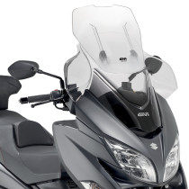Bulle Givi AIRFLOW Suzuki Burgman 400 2017 - 2025 - Incolore