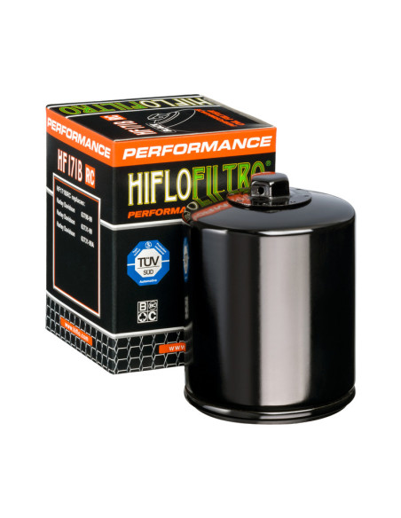 Filtre à huile HIFLOFILTRO Performance chrome - HF171CRC