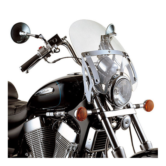 Bulle Givi Honda Black Widow 750 - VT Shadow Spirit 750 - Honda VT Shadow 750 - Kawasaki VN 900 - Yamaha XVS 650 Drag Star