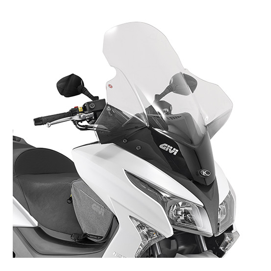 Bulle Givi D294ST Kymco Downtown 125i - 200i - 300i XTown 125 - 300 2009-2025 - Incolore