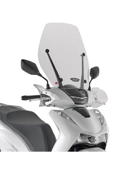 Bulle Givi D1181ST HONDA - NIU - PIAGGIO - SUNRA - SPER SOCO - Incolore