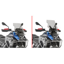 Bulle Givi BMW R 1300 GS 2024 avec radar - Fumée 2