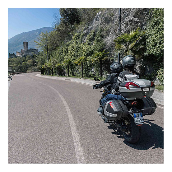 Valises latérales Givi Monokey Side V37 - Noir Gris