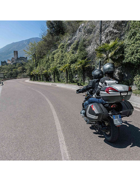 Valises latérales Givi Monokey Side V37 - Noir Gris